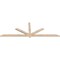 Ekena Millwork Kennewick Smooth Timber Gable Bracket, Douglas Fir, 96"W x 32"H x 1 1/2"D x 3 1/2"F, 8/12 Pitch GBW096X32X0204KEN00SDF - alternate 5